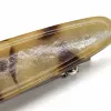Brown striped hair clips with thickened metal teeth that leave no marks and won't damage hair are suitable for daily commuting Application Scenario